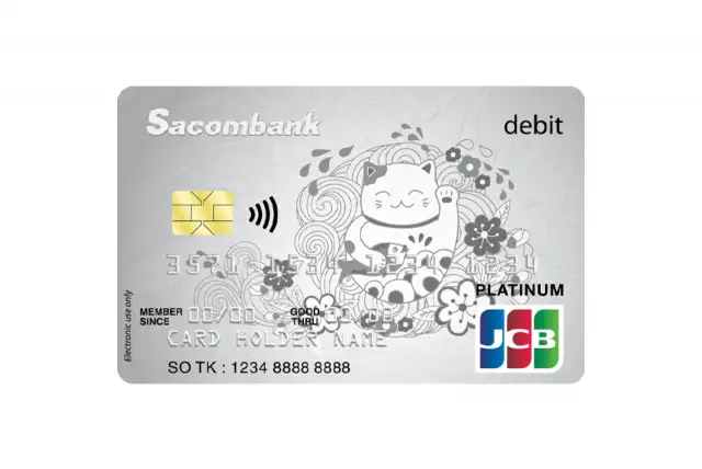 Sacombank JCB Debit Platinum